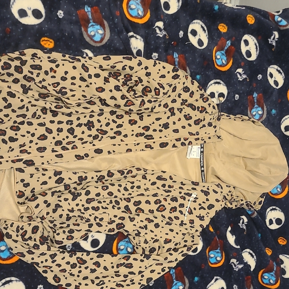 Cheetah Print Lightweight Windbreaker